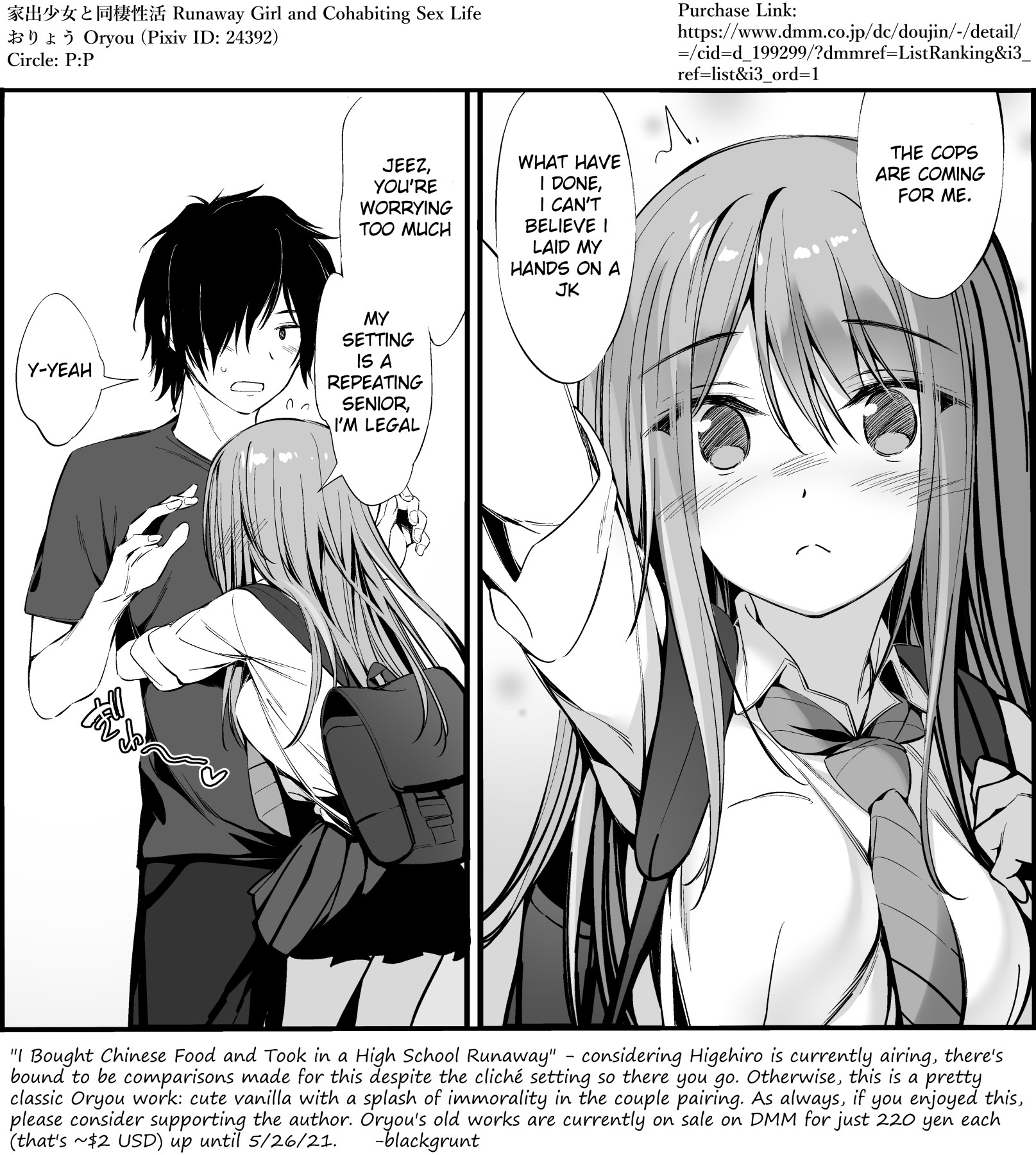 Hentai Manga Comic-Living Together With a Runaway Girl-v22m-Read-26